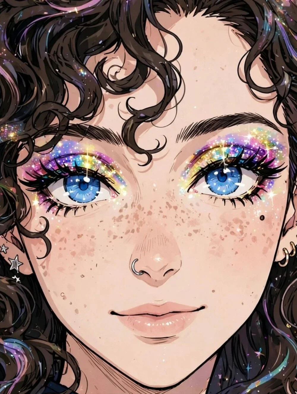 Pure Blue - Color Eye Wear Lenses - Costume Enhancements